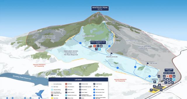 Top Five Fridays January 31, 2020: Bluebird Backcountry Resort Map