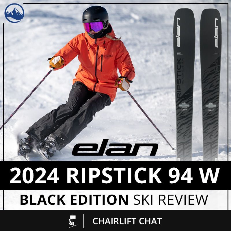 スキー Elan RIPSTICK 106 Black Edition 180cm 2023 Elan Ripstick 106 Black Edition – West Coast Sports