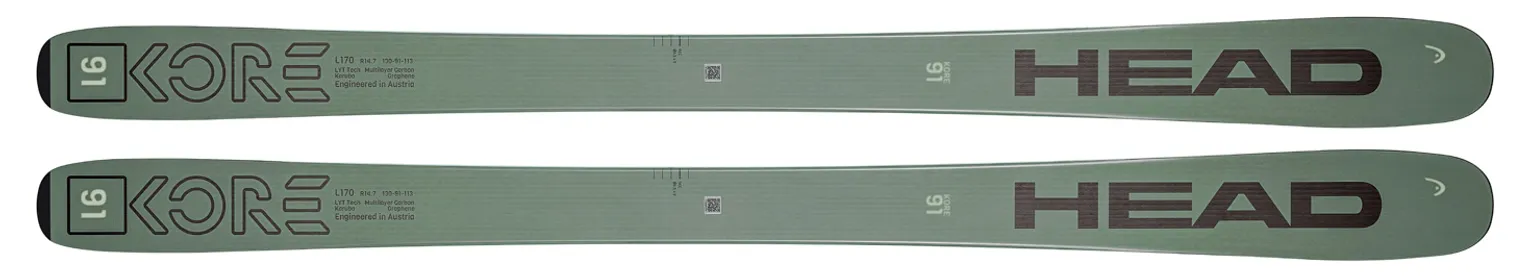 2024 Head Kore 91 W Skis - 2024 Head Kore 91 W Ski Graphics