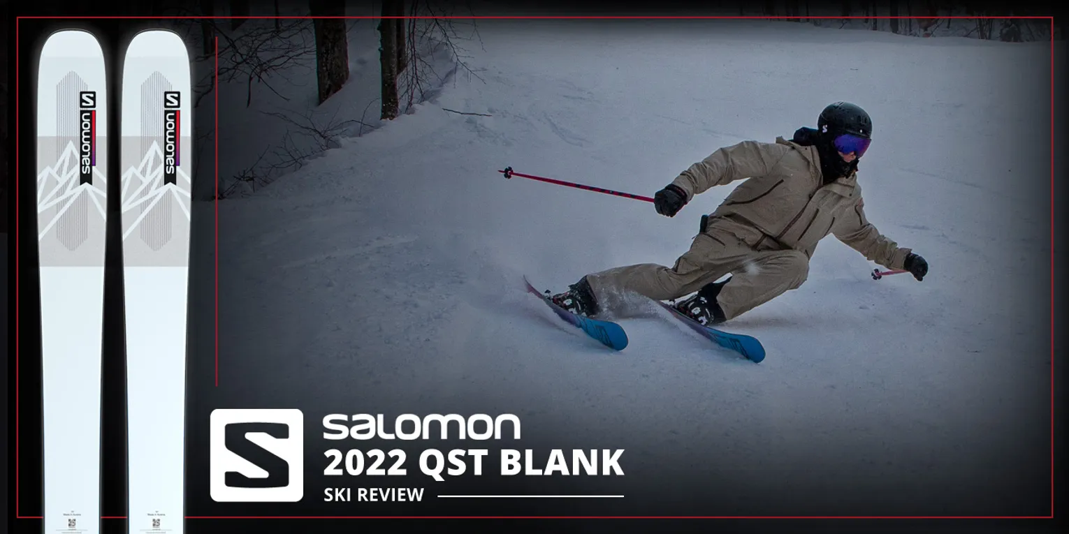 2022 SALOMON QST BLANK SKI REVIEW