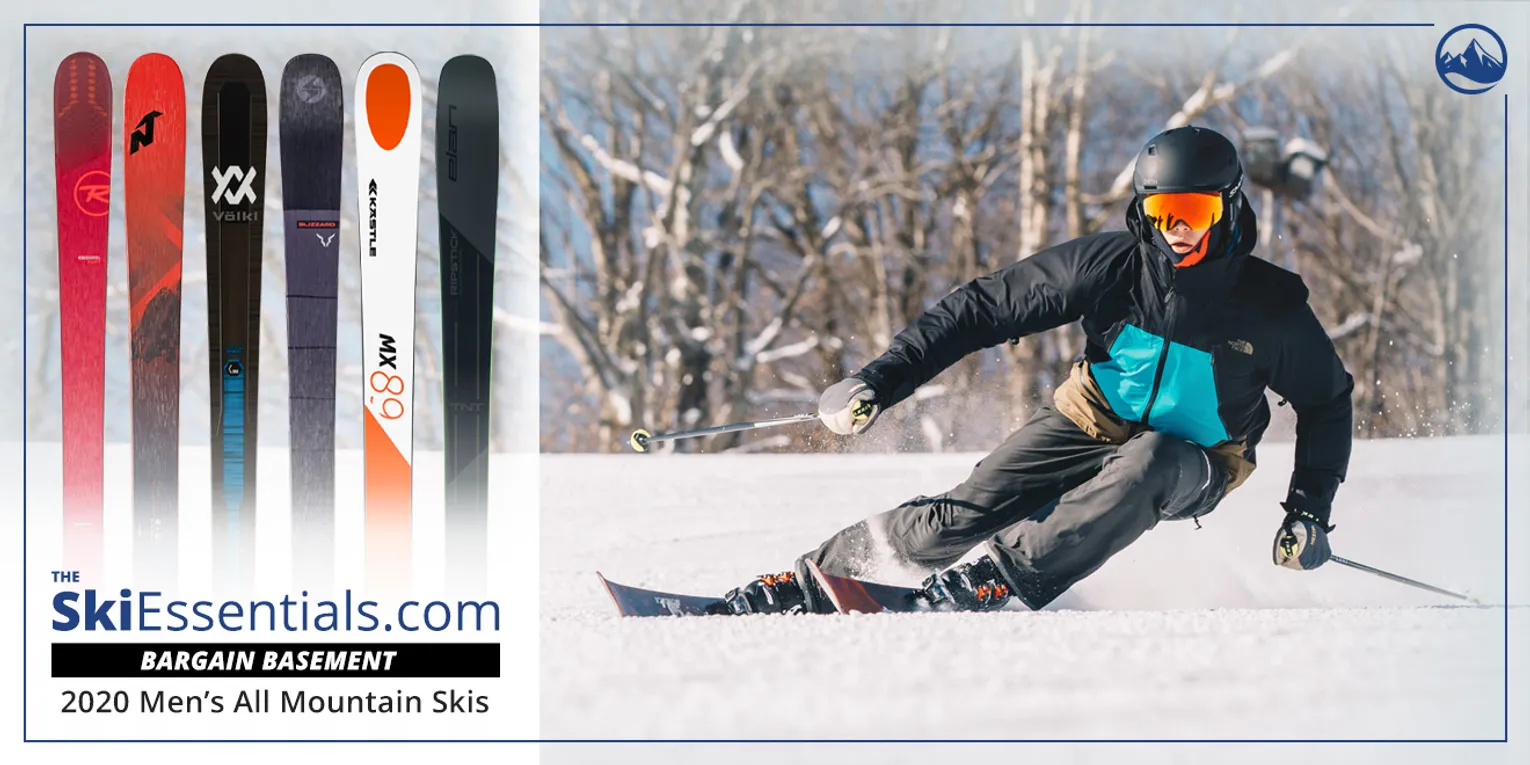 SKIESSENTIALS.COM BARGAIN BASEMENT – 6 2020 MEN’S ALL-MOUNTAIN SKIS