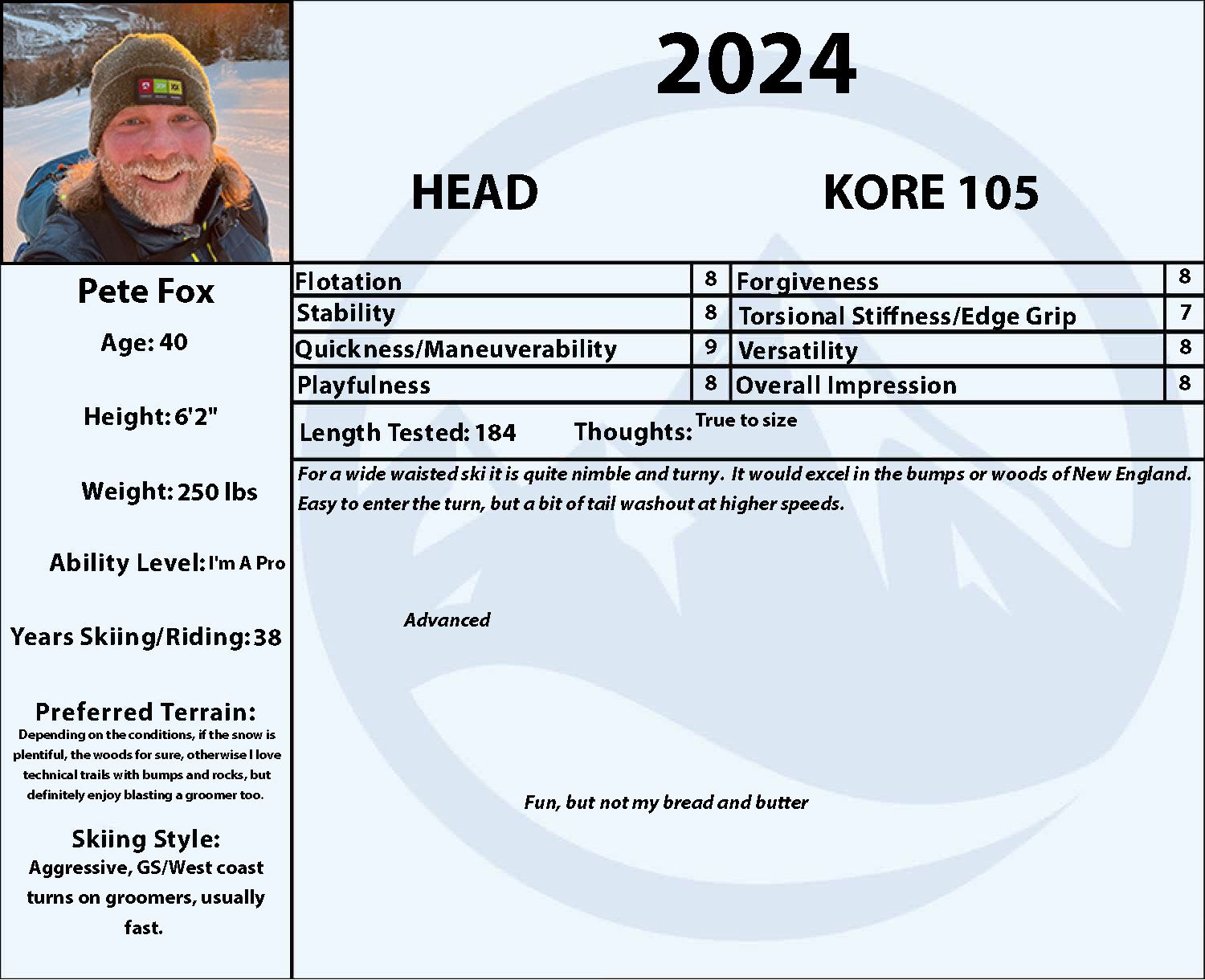 2024 Head Kore 105 Ski | Alpine Skis | SkiEssentials