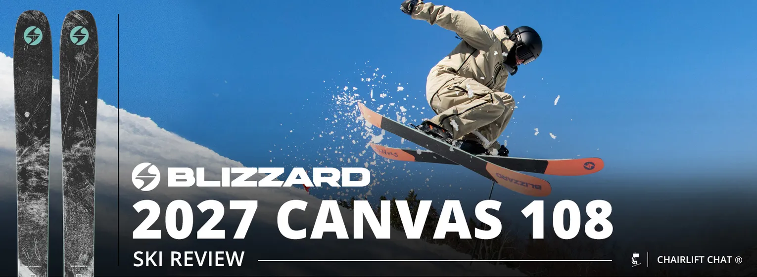 2027 Blizzard Canvas 108 Ski Review - Lead Image
