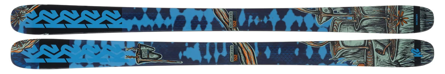 2024 K2 Reckoner 102 Skis - 2024 K2 Reckoner 102 Ski Graphics