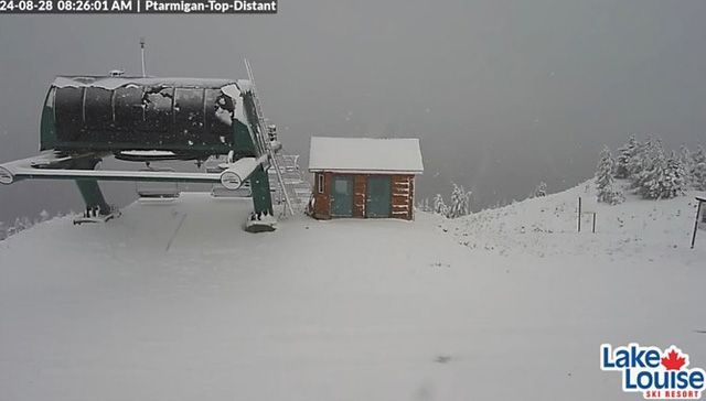 Top Five Fridays August 30, 2024: Lake Louise Early Season Snow Image