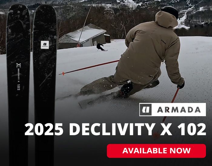 2025 Rossignol Sender Soul 102 and 2025 Armada Declivity X 102 On