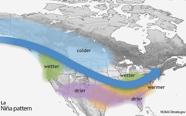 Top Five Fridays August 26, 2022: La Nina Pattern Image