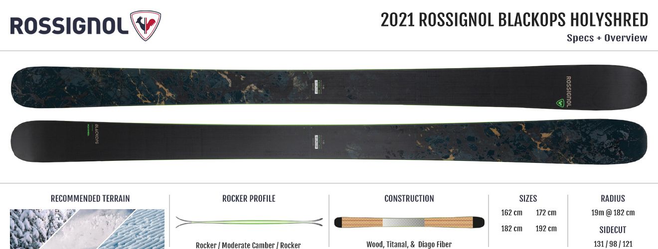 ROSSIGNOL BLACKOPS HOLYSHRED ロシニョール　スキー Rossignol Blackops Holyshred (98) – Blunt Ski Reviews