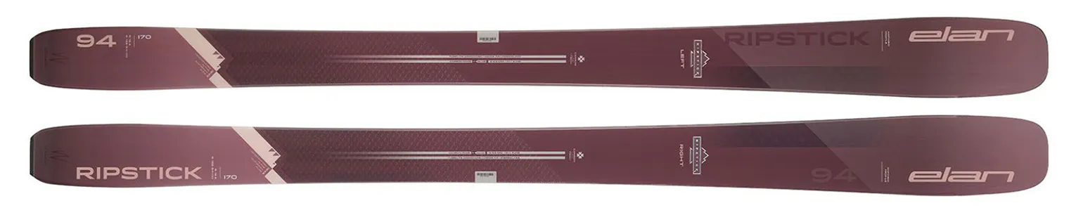2024 Elan Ripstick 94 W Skis - 2024 Elan Ripstick 94 W Ski Graphics