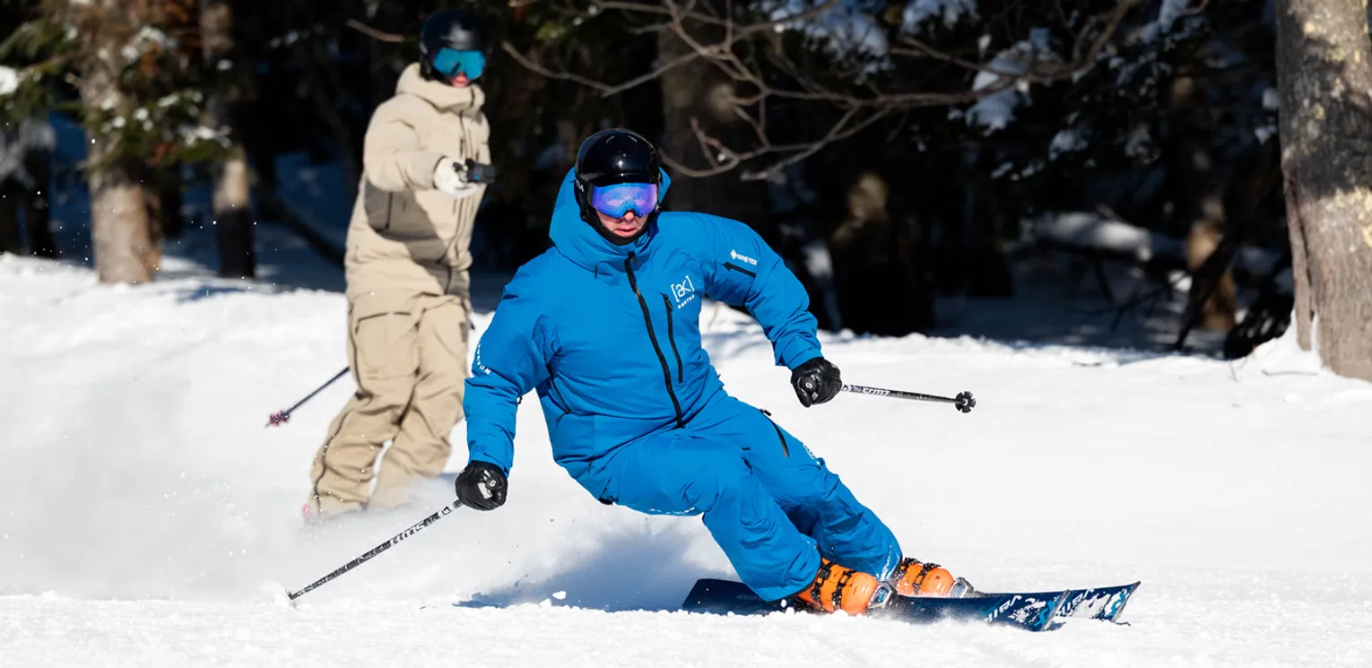 2026 Volkl Peregrine 82 On Snow Ski Review - Bob Action Shot