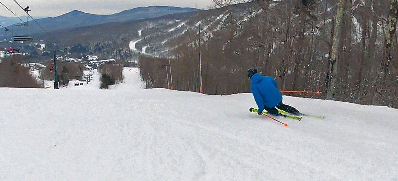 2021 K2 Disruption 82Ti Ski Review: Full Width Action Image 2