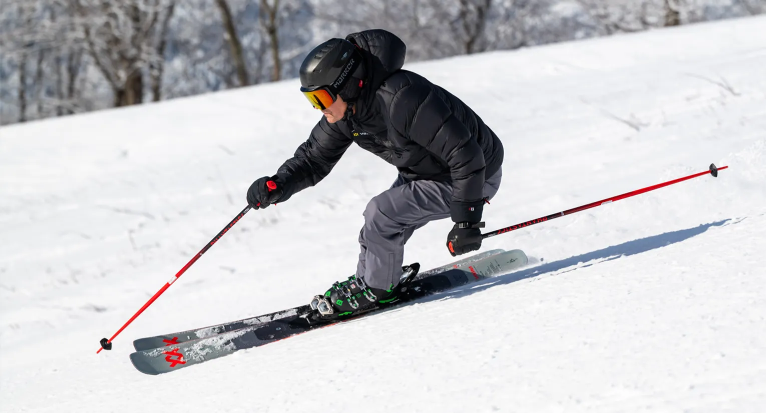 2025 Volkl Blaze 94 & Volkl Blaze 104 Ski Review - Action Image 4