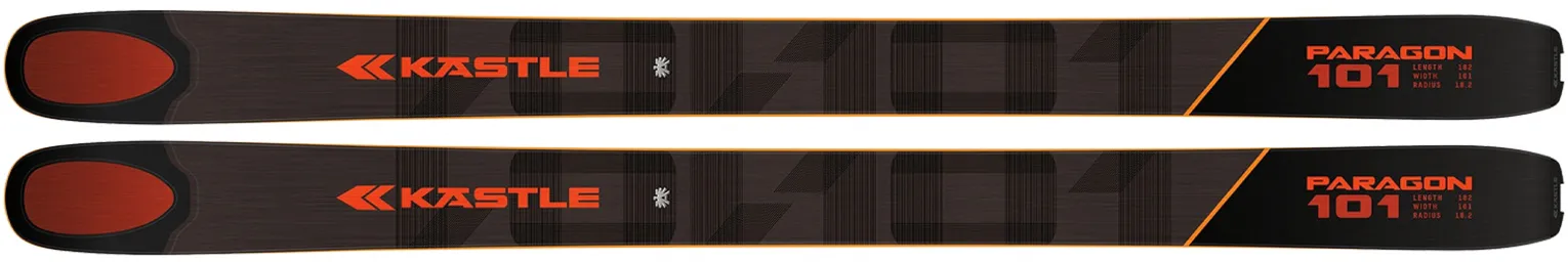 2025 Kastle Paragon 101 Skis - 2025 Kastle Paragon 101 Ski Graphics

