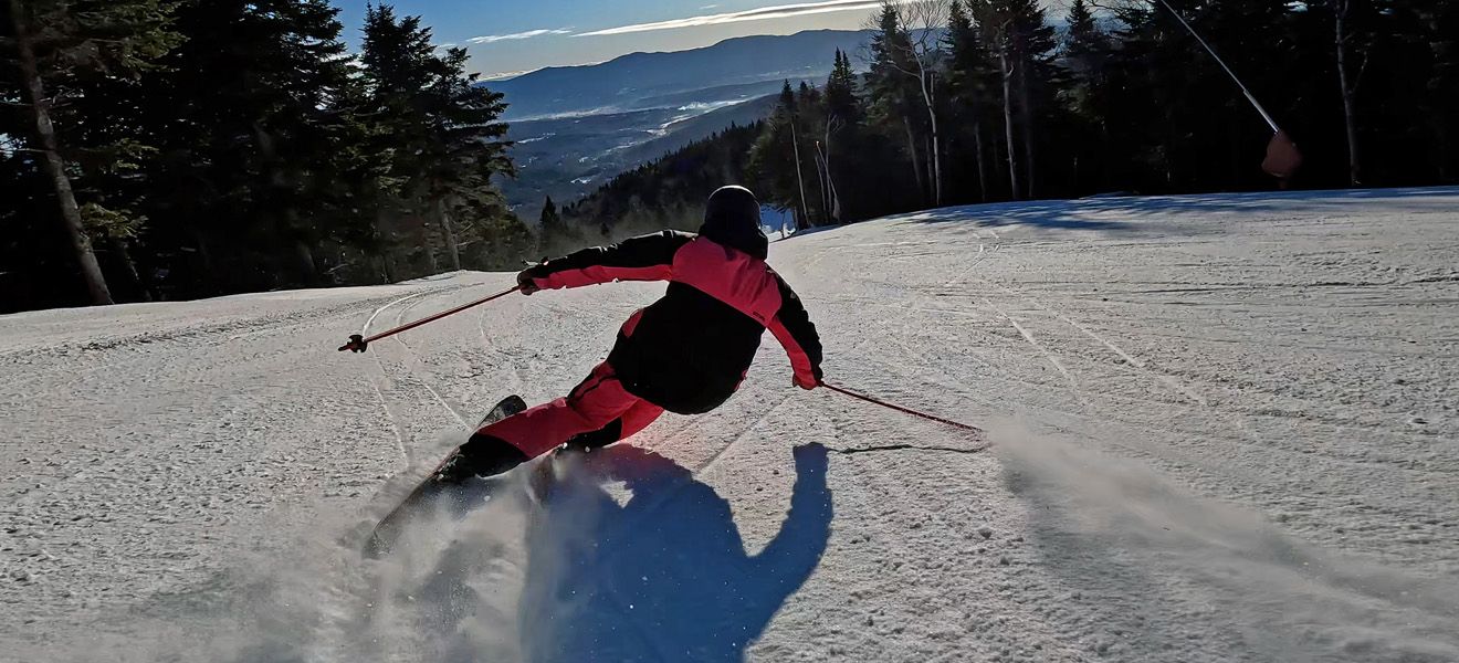 2023 Elan Ripstick 88 Skis: Full Width Action Image 2