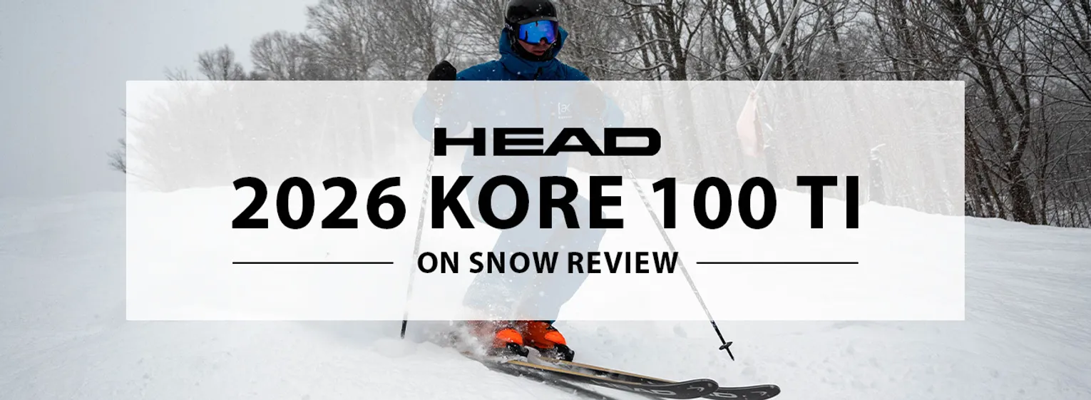 2026 Head Kore 100 Ti On Snow Ski Review - Lead Image