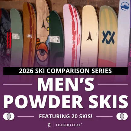 2026 Men's Powder Ski Comparison