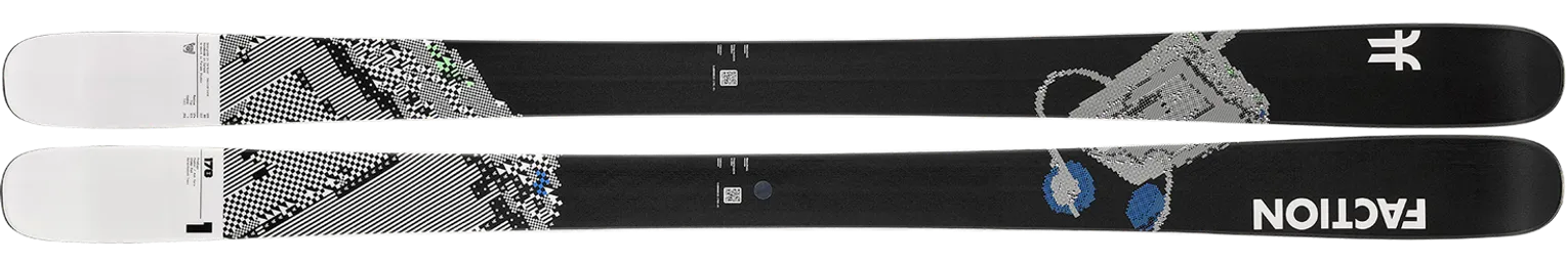 2025 Faction Prodigy 1 Skis - 2025 Faction Prodigy 1 Ski Graphics

