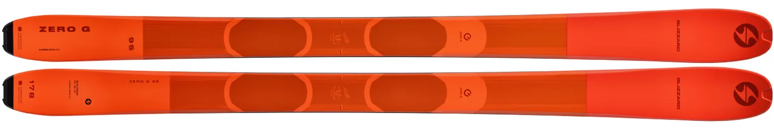 2025 Blizzard Zero G 95 Skis - 2025 Blizzard Zero G 95 Ski Graphics

