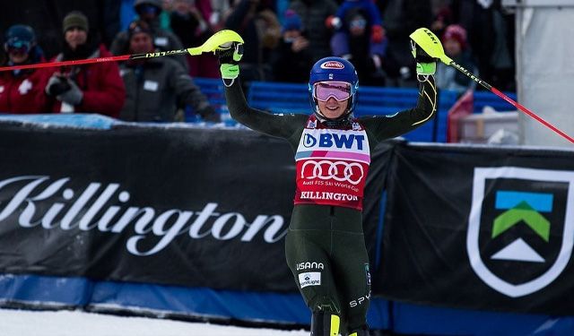 Top Five Fridays December 6, 2019: Mikaela Shiffrin Killington Victory Image