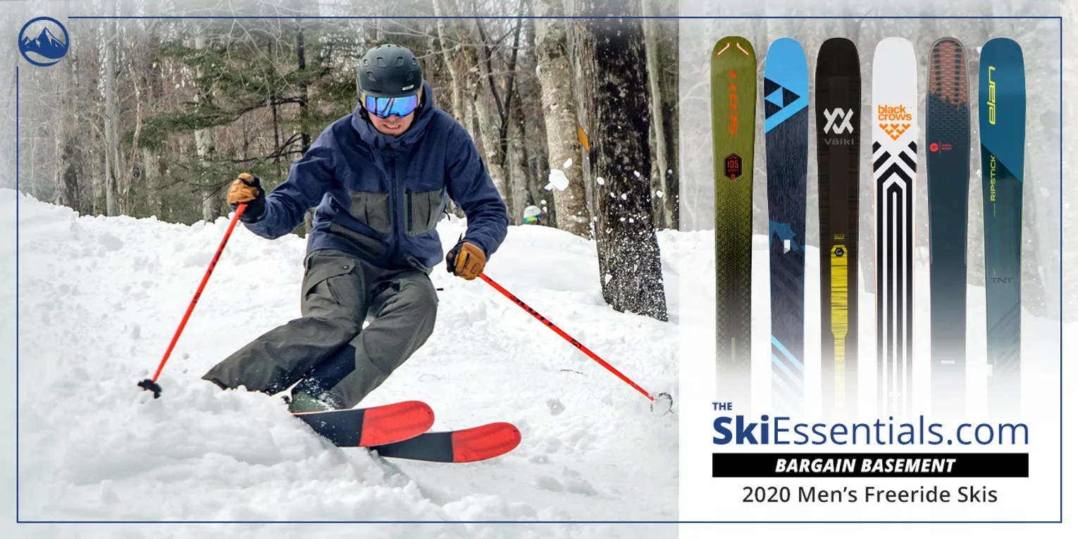 SKIESSENTIALS.COM BARGAIN BASEMENT – SIX 2020 MEN’S FREERIDE SKIS