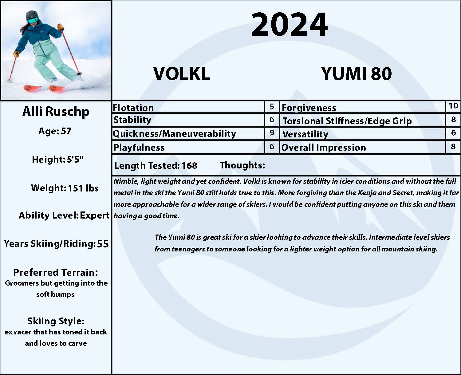 2024 Volkl Yumi 80
