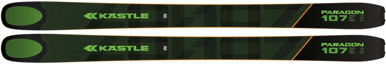 2025 Kastle Paragon 107 Skis - 2025 Kastle Paragon 107 Ski Graphics

