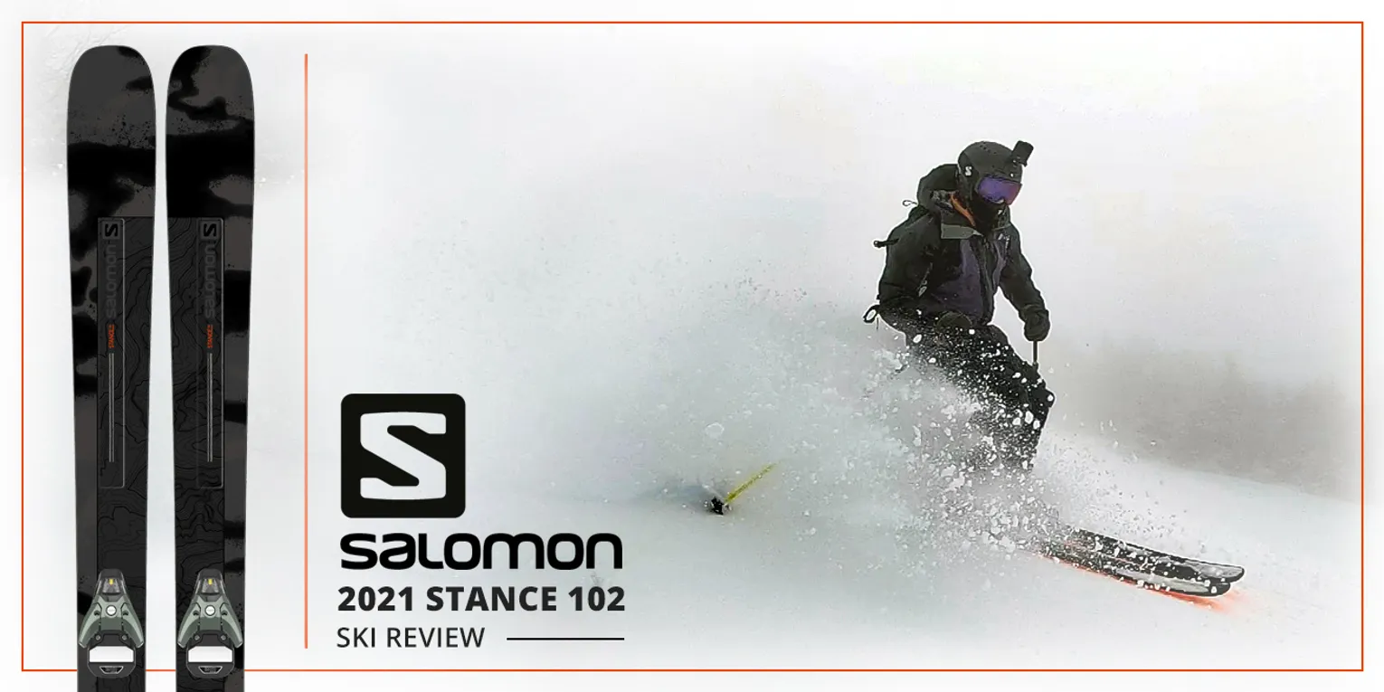 2021 SALOMON STANCE 102 SKI REVIEW
