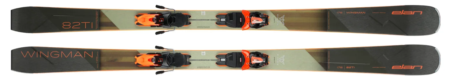 2024 Elan Wingman 82 Ti Skis - 2024 Elan Wingman 82 Ti Ski Graphics