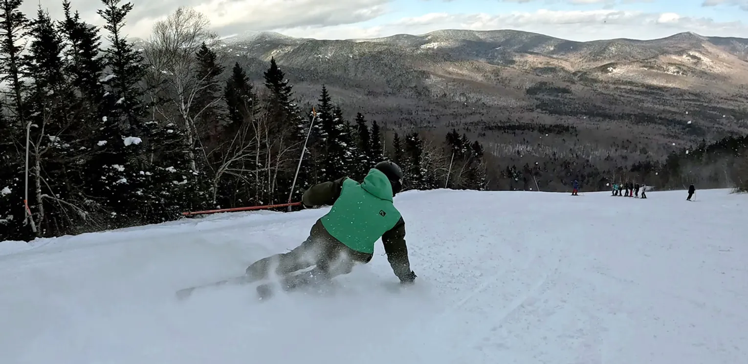 2026 Nordica Unleased 98 CA First Impressions & On Snow Review - Action Shot 1