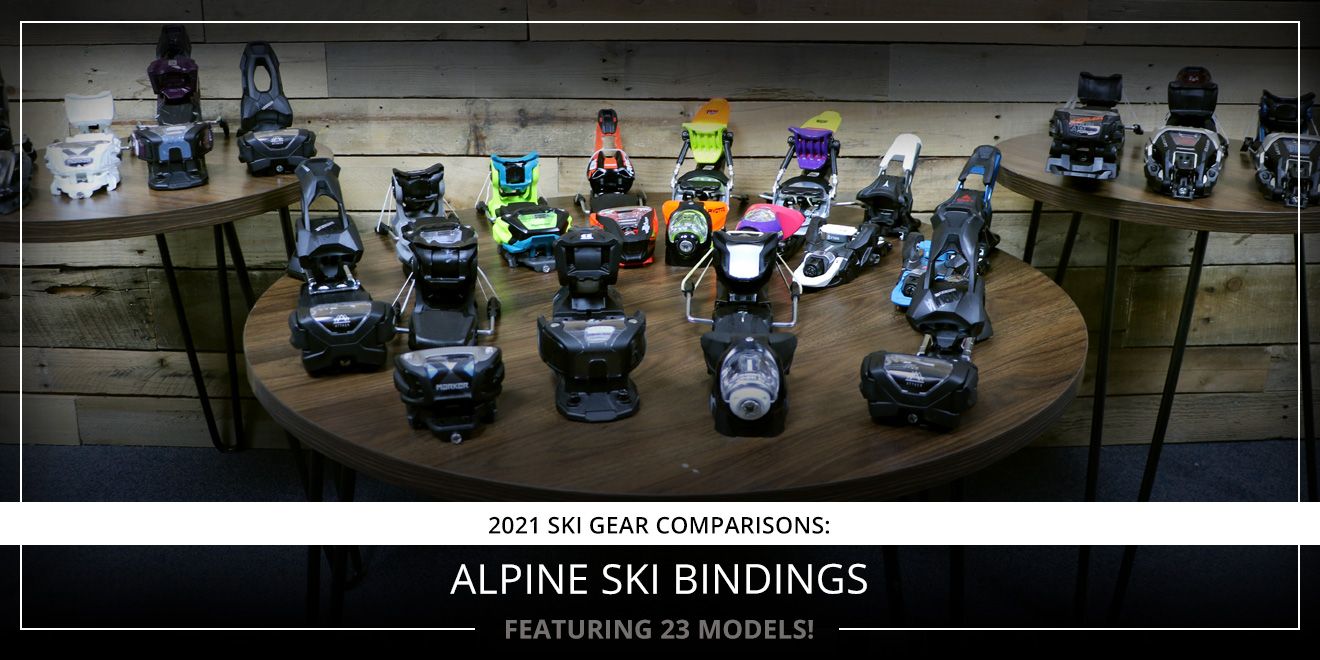 2021 SKI BINDING COMPARISON 180 CoreUPT Slasher + L Marker Baron