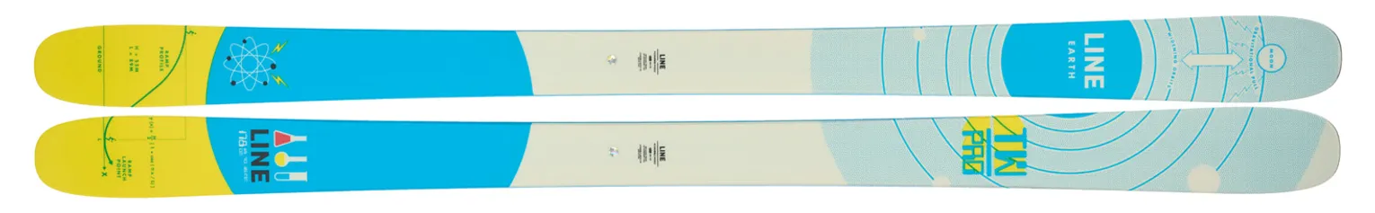 2024 Line Tom Wallisch Pro Skis - 2024 Line Tom Wallisch Pro Ski Graphics
