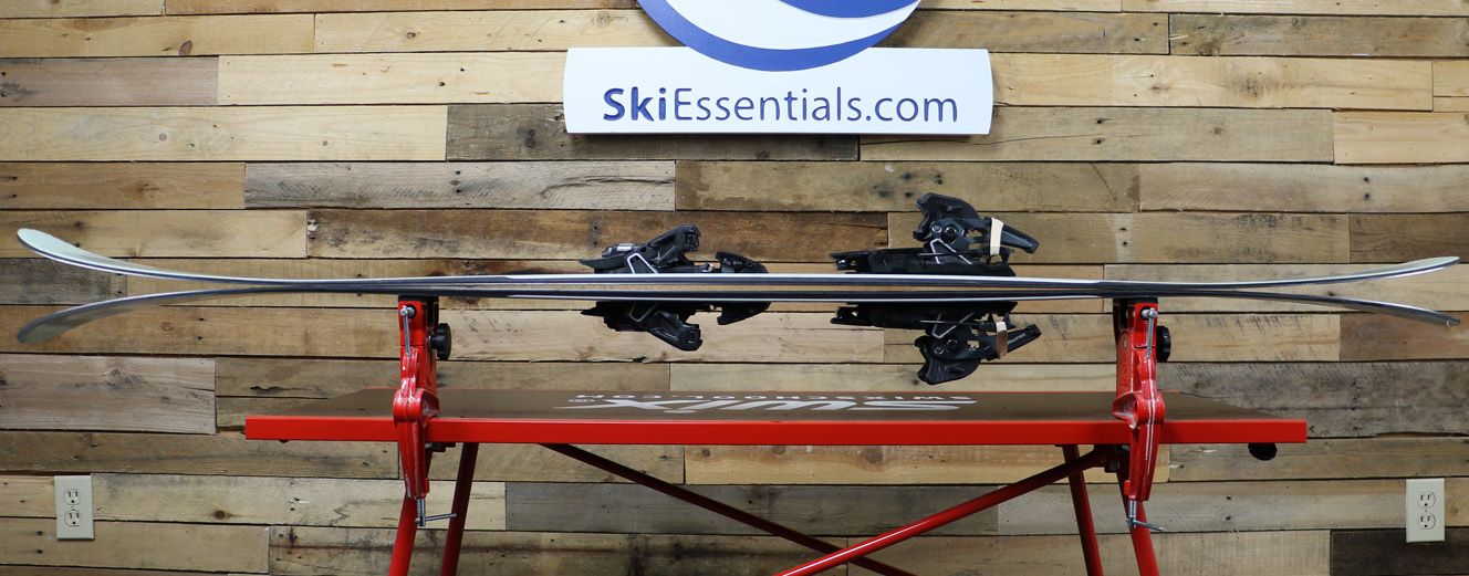 2023 Salomon QST Lumen 98 Skis: 2023 Salomon QST Lumen 98 Skis Camber Profile Image