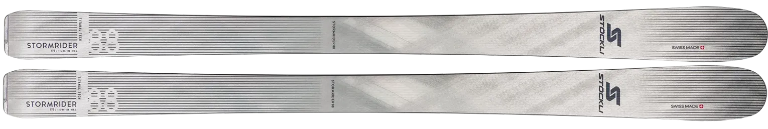 2025 Stockli Stormrider 88 Skis - 2025 Stockli Stormrider 88 Ski Graphics

