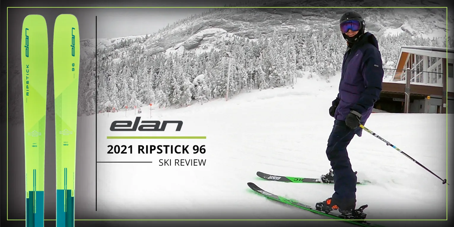 2021 ELAN RIPSTICK 96 SKI REVIEW