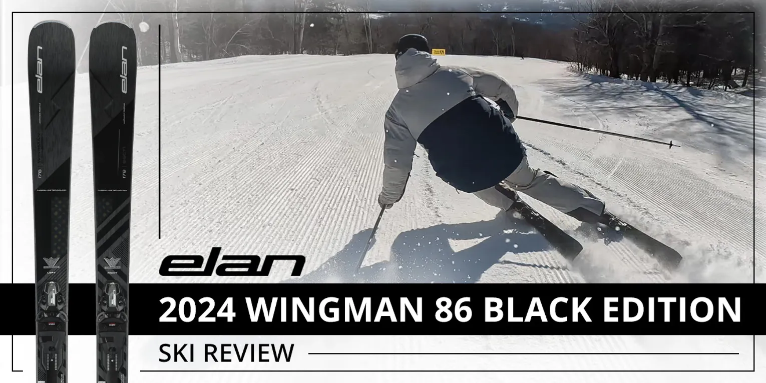 2024 ELAN WINGMAN 86 BLACK EDITION SKI REVIEW