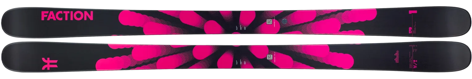 2024 Faction Studio 1 Skis - 2024 Faction Studio 1 Ski Graphics