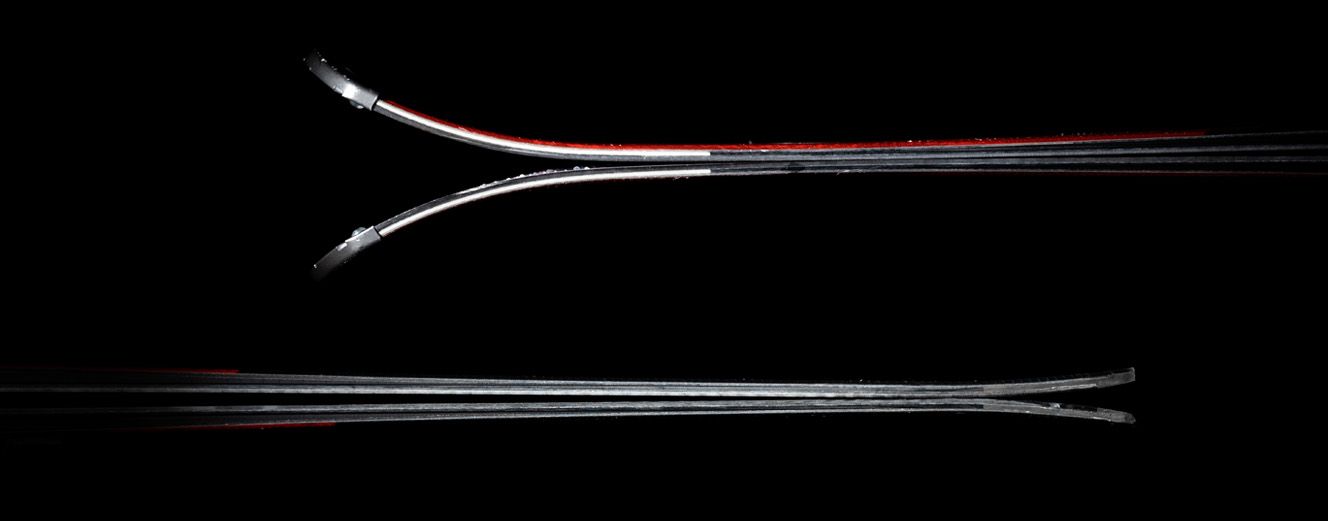 2024 Rossignol Forza 70° V-Ti Skis: 2023 Nordica Unleashed 108 Rocker Profile Closeup Image