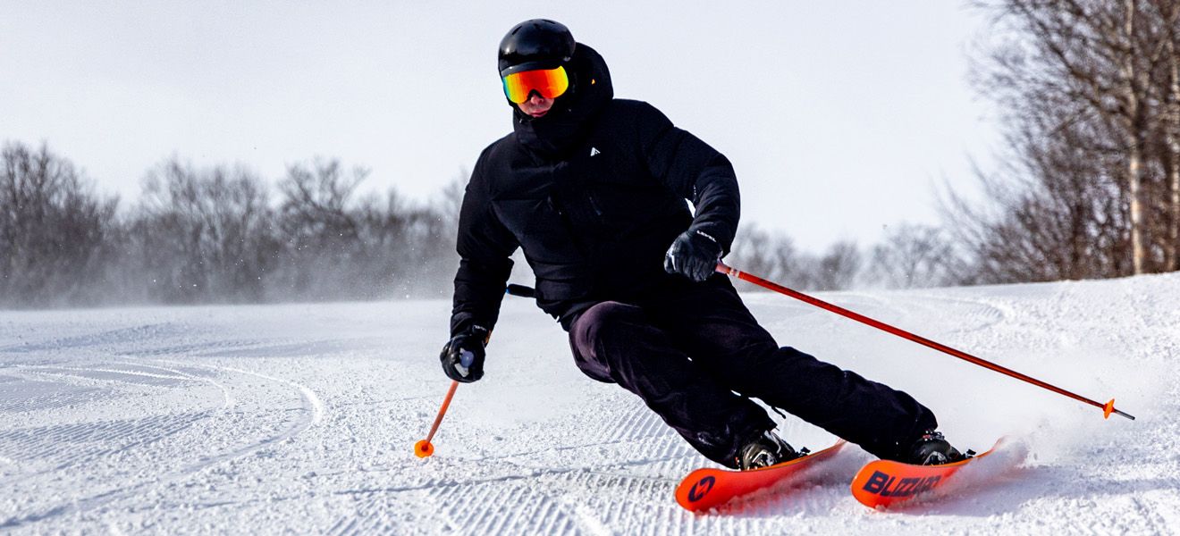 2023 Blizzard Hustle 10 Skis: Full Width Action Image 1