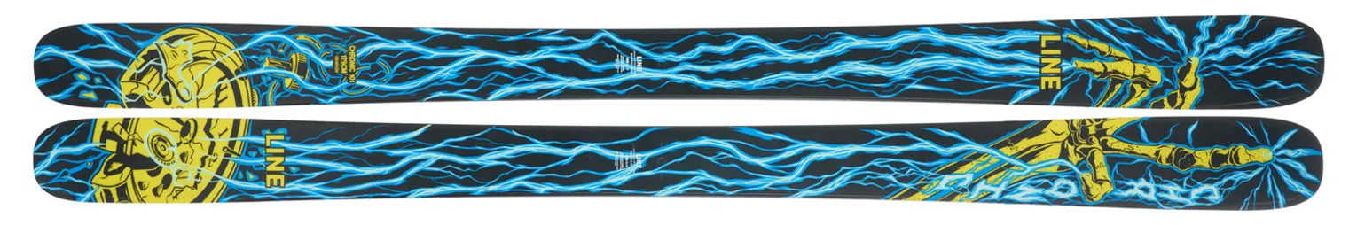 2024 Line Chronic 101 Skis - 2024 Line Chronic 101 Ski Graphics