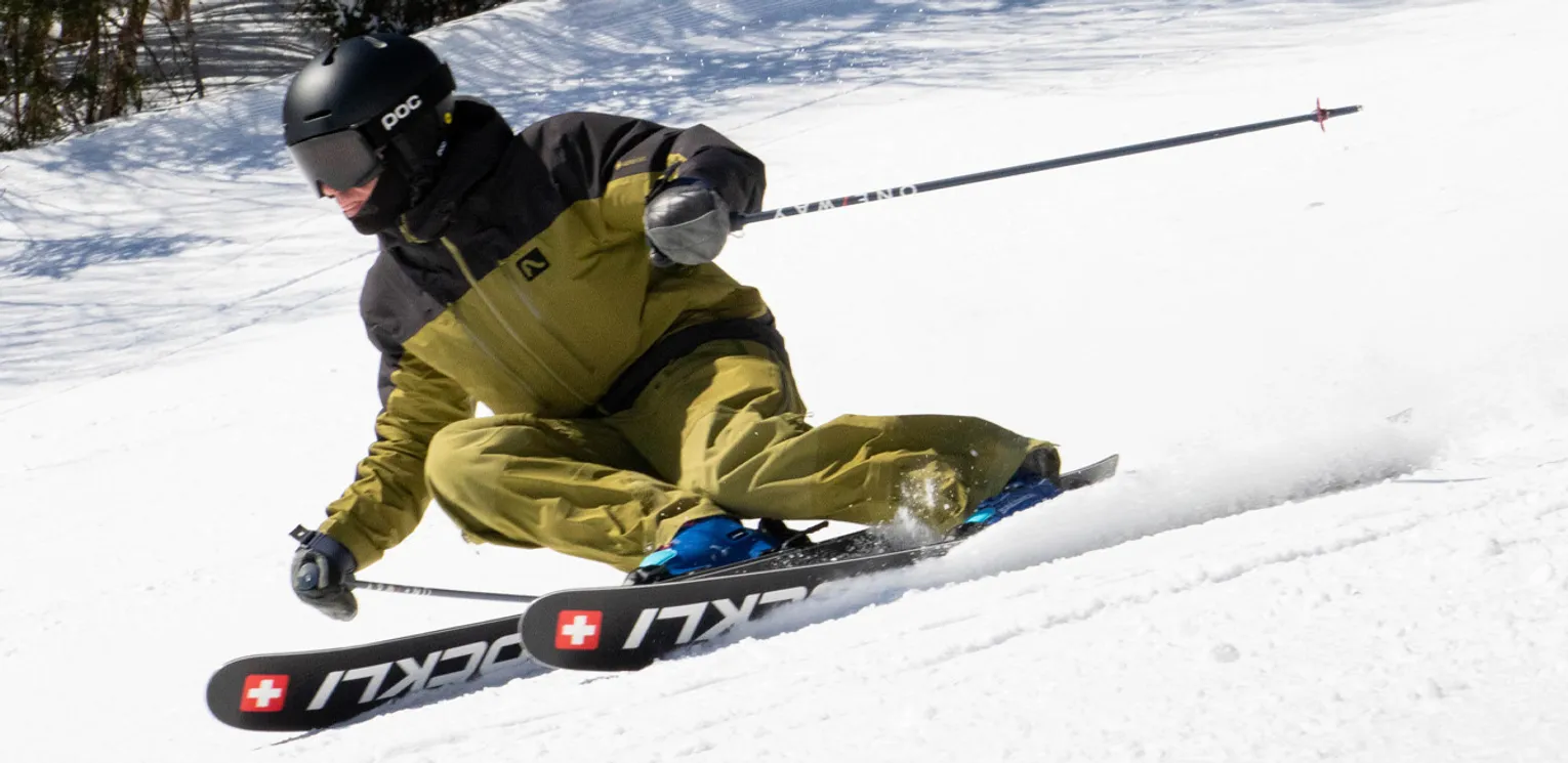 2027 Salomon S/Pro Alpha C Boa 130 Ski Boot Review - Jeff Action Shot 2