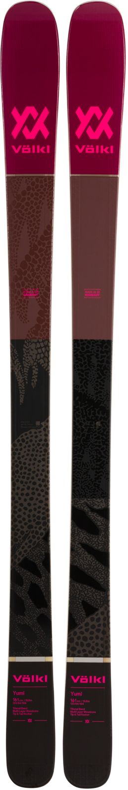 Völkl YUMI スキー板 パープル ピンク ビンディング付き Volkl Yumi review - Snow Magazine