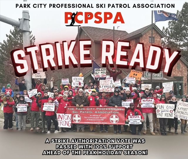 Top Five Fridays December 20, 2024: Park City Ski Patrol Protest Image