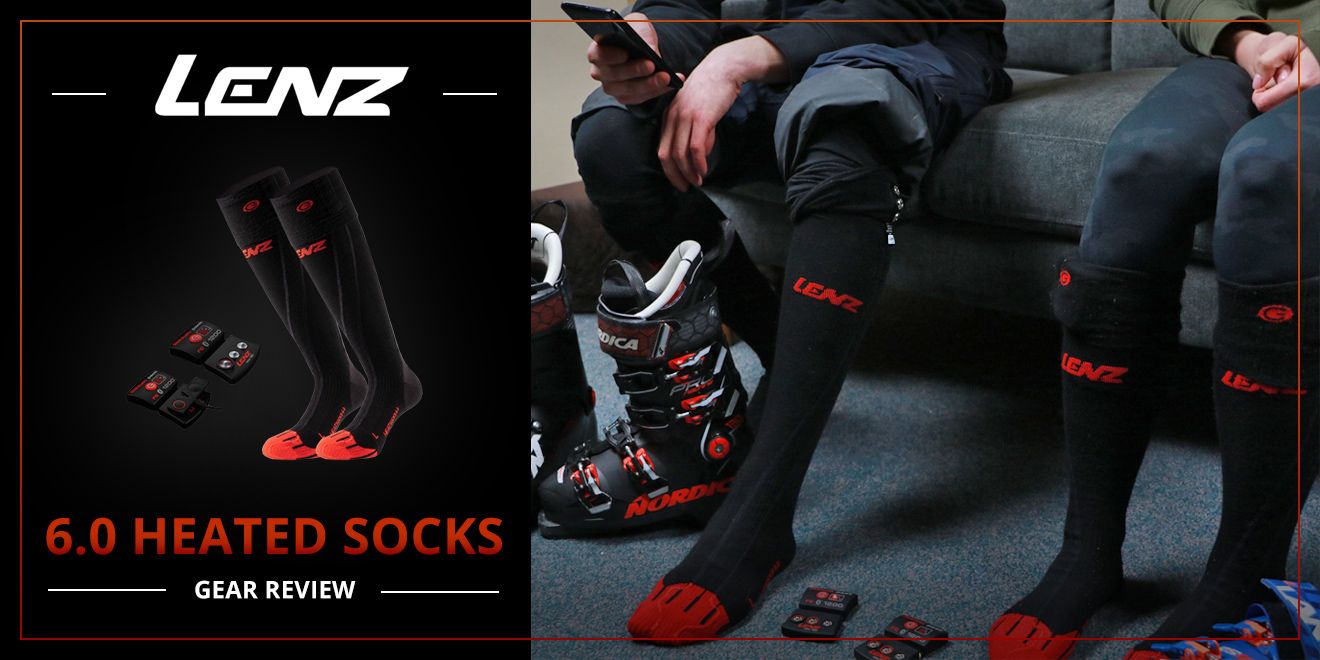 LENZ 6.0 HEATED SOCKS GEAR REVIEW