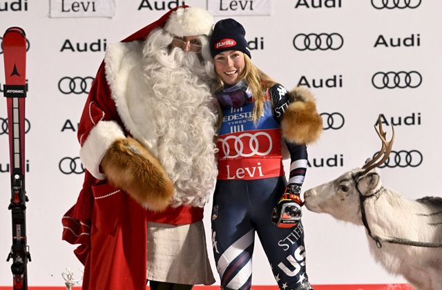 Top Five Fridays November 21, 2025: Shiffrin Reindeer Image