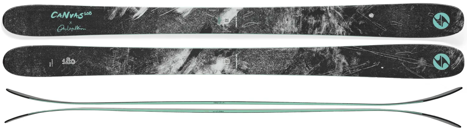 22027 Blizzard Canvas 108 Skis -2027 Blizzard Canvas 108 Ski Graphics