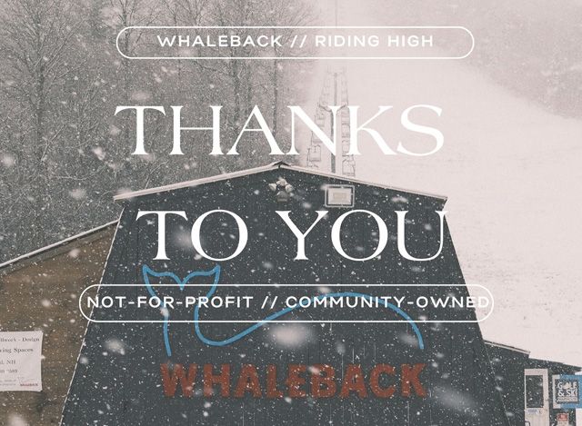 Top Five Fridays May 23, 2025: Whaleback Mountain Thank You Graphic