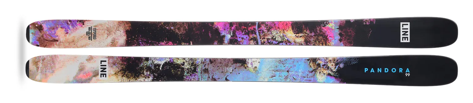 2025 Line Pandora 99 Skis - 2025 Line Pandora 99 Ski Graphics