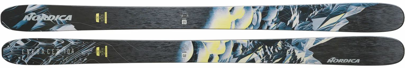 2025 Nordica Enforcer 104 Skis - 2025 Nordica Enforcer 104 Ski Graphics

