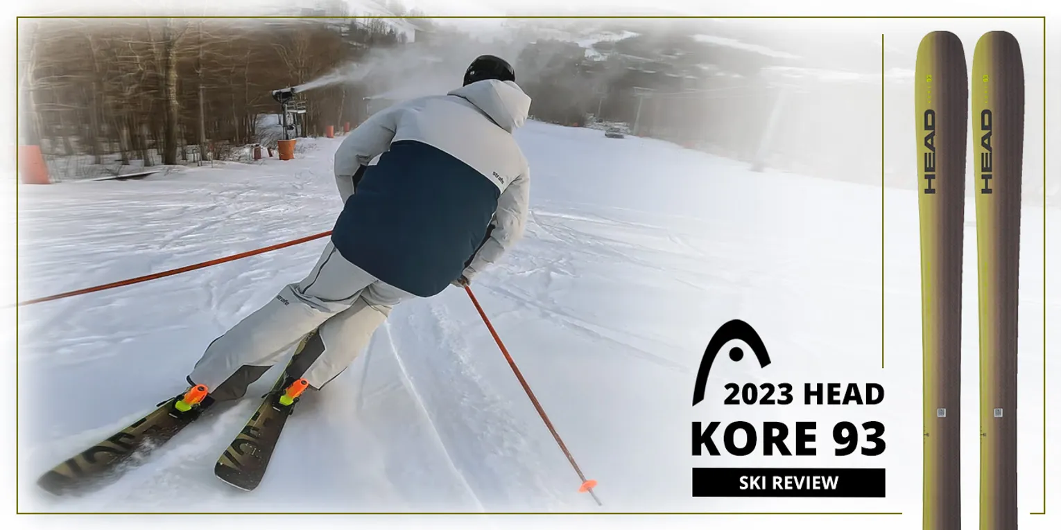 2023 HEAD KORE 93 SKI REVIEW