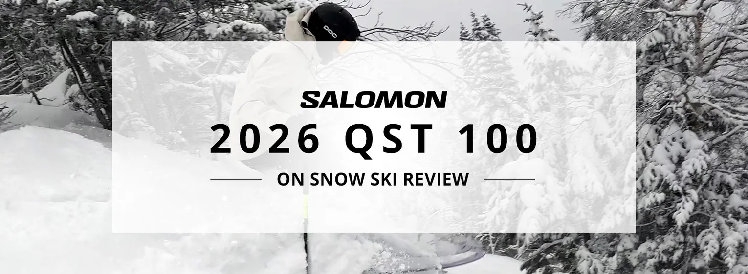 2026 Salomon QST 100 On Snow Review - Lead Image